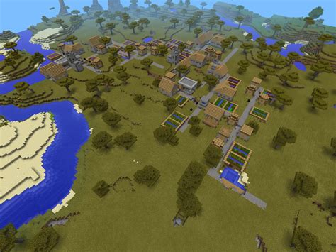 minecraft huge village seed 1.16.5.